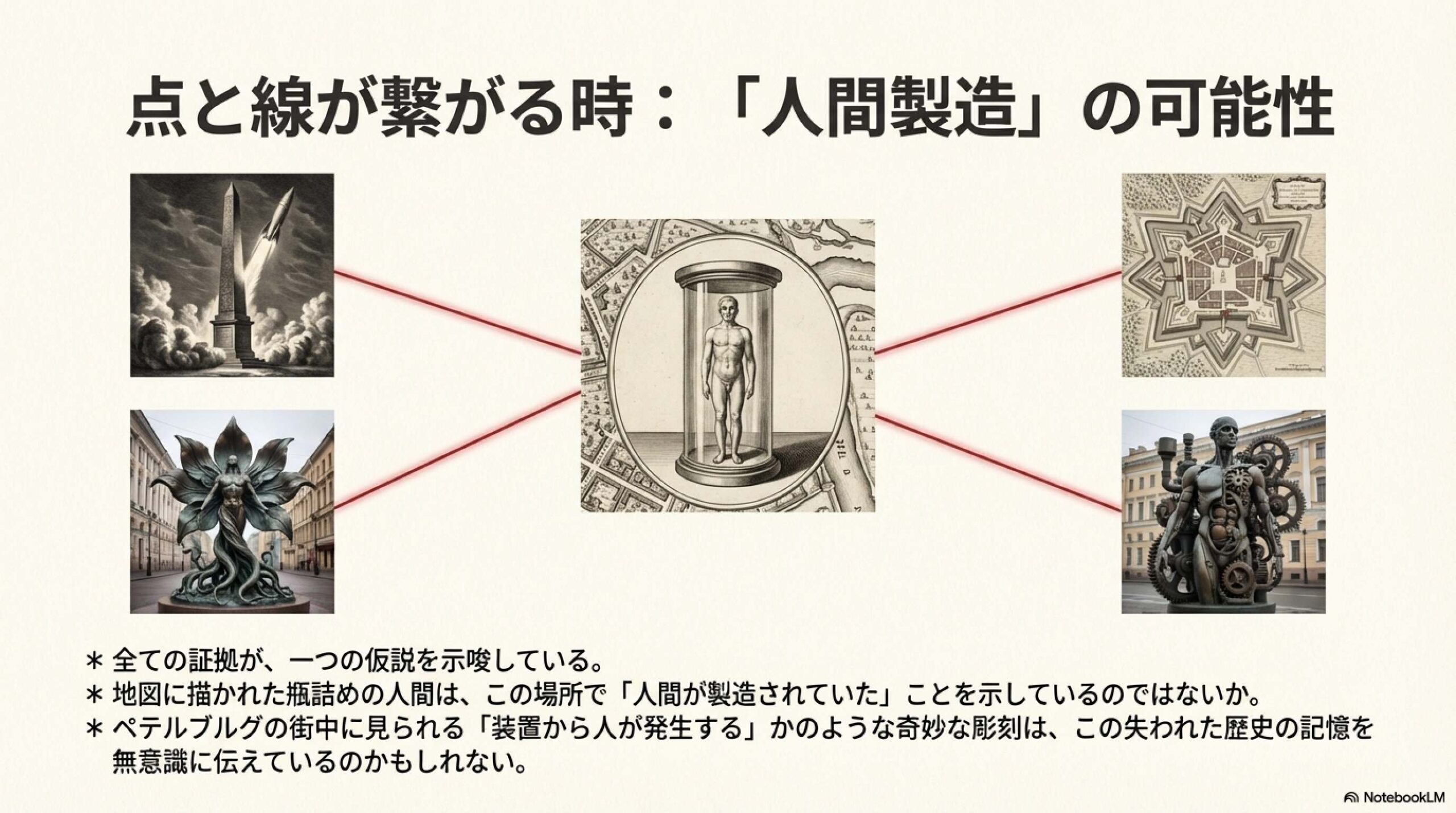 色のない壁画と石棺