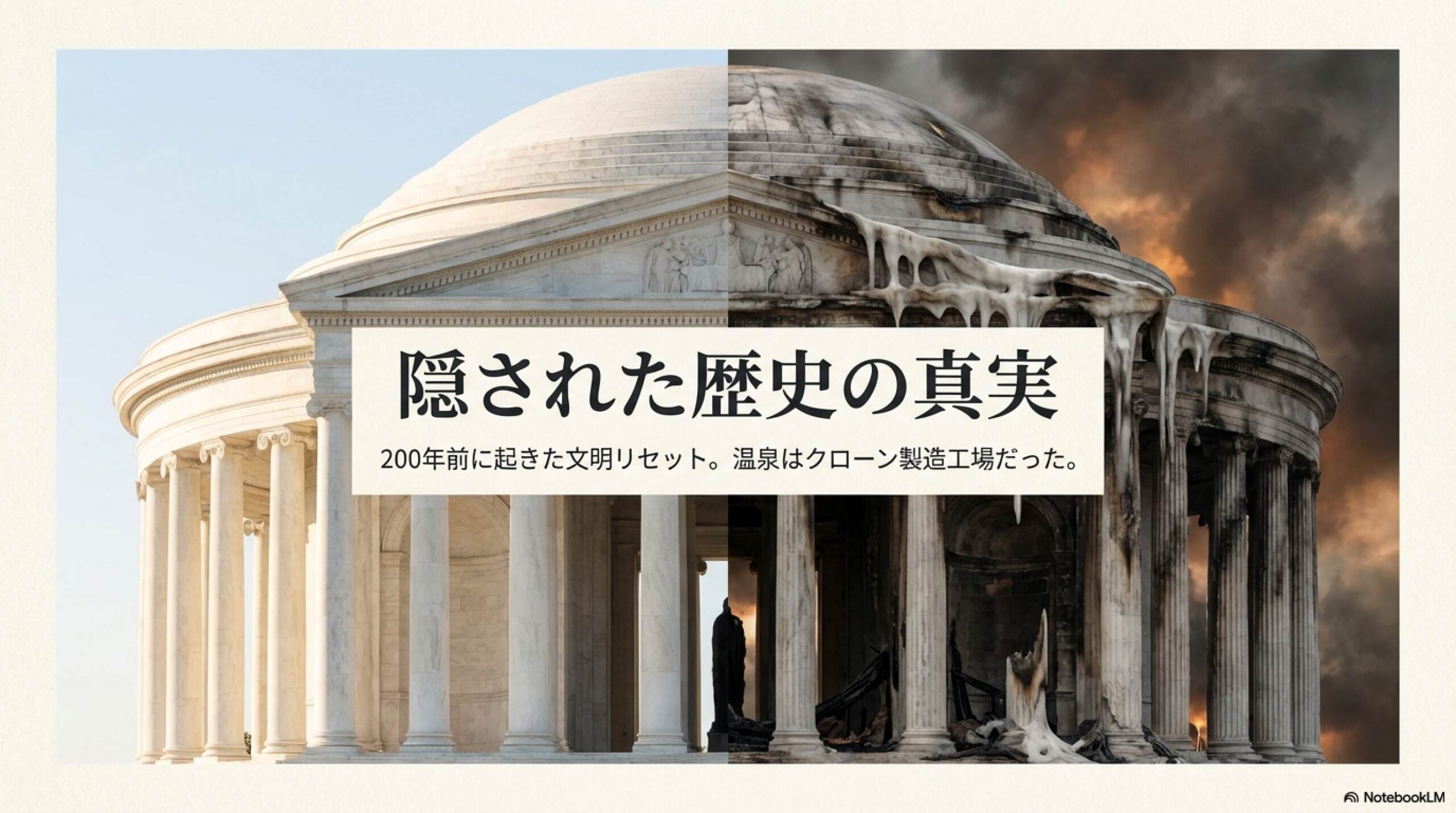 トルコ・パムッカレに残る破壊された遺跡