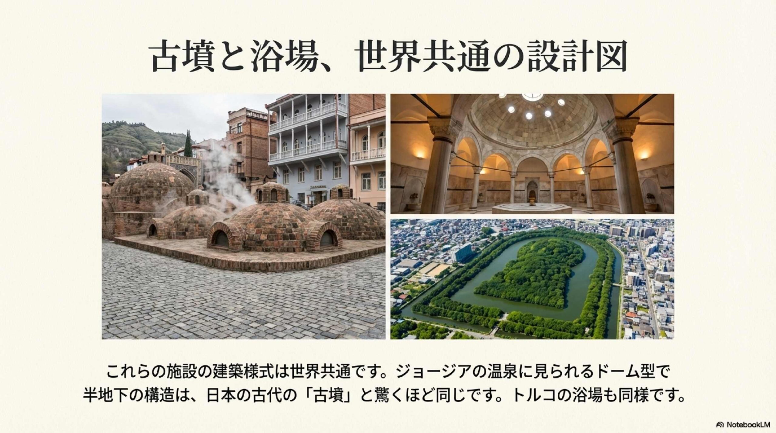 グルジア・トビリシのドーム状の温泉施設